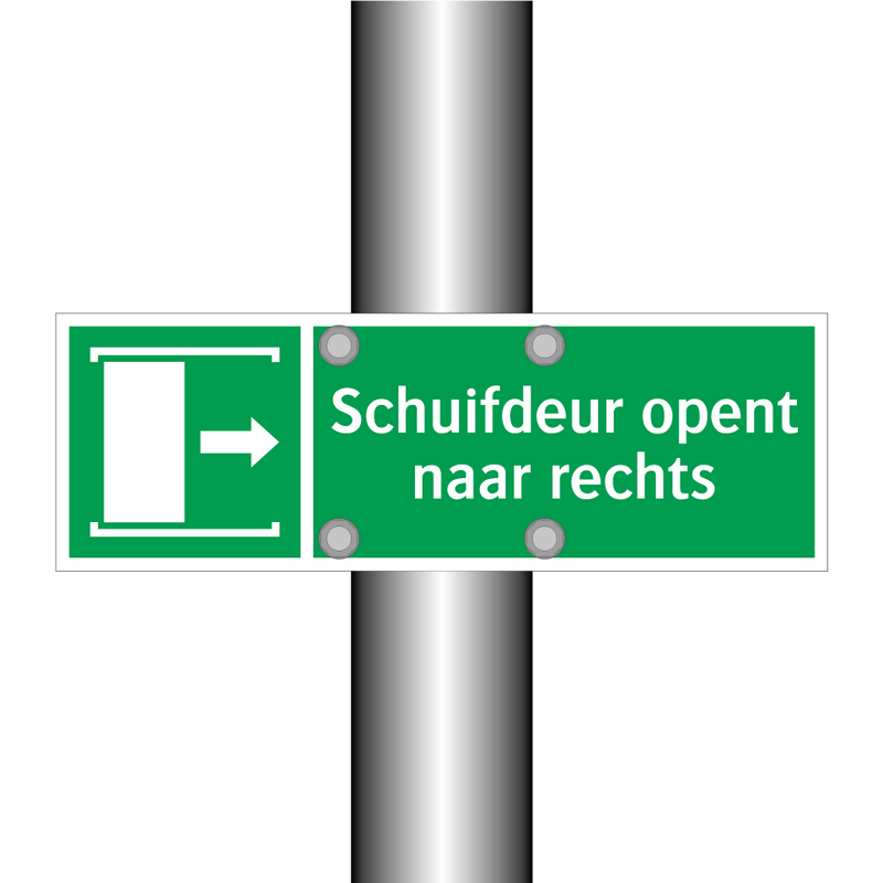 Schuifdeur opent naar rechts