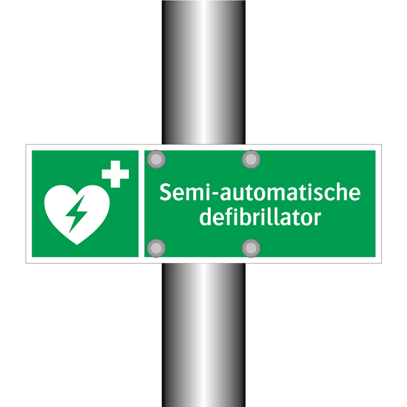 Semi-automatische defibrillator