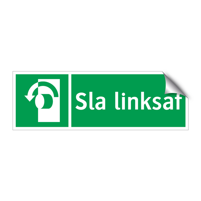 Sla linksaf