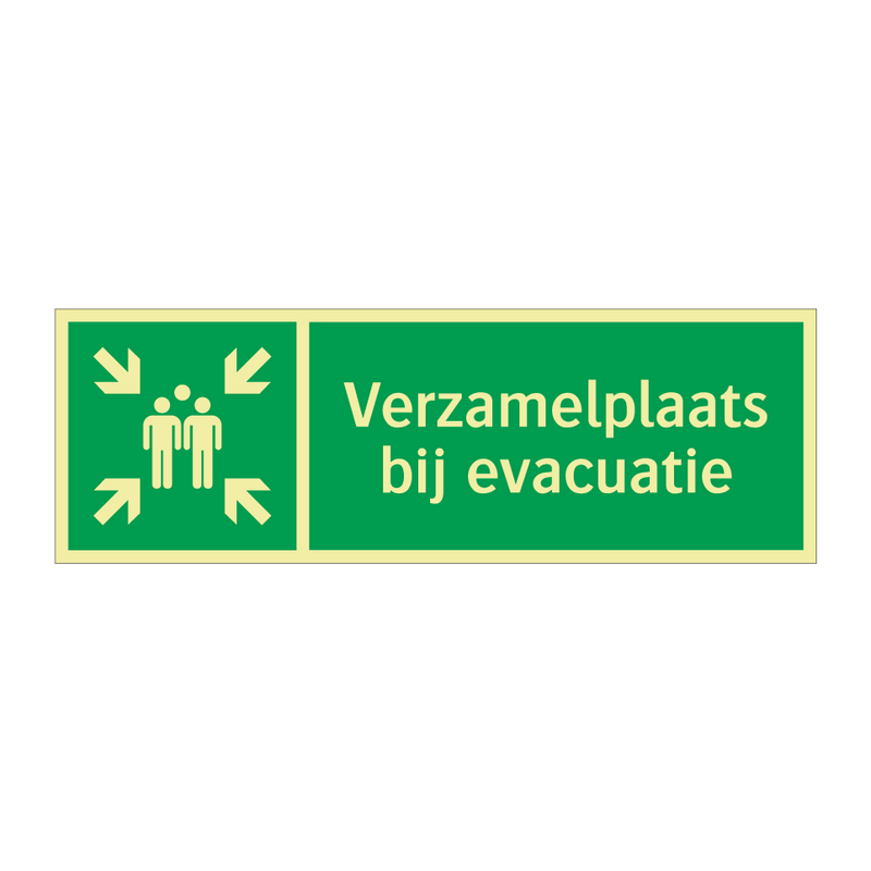 Verzamelplaats bij evacuatie