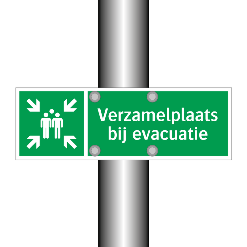 Verzamelplaats bij evacuatie