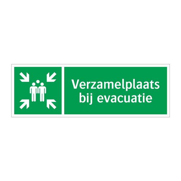 Verzamelplaats bij evacuatie