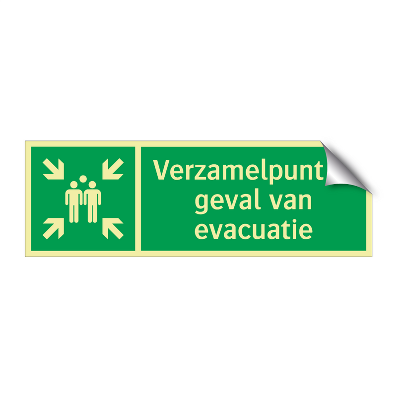 Verzamelpunt in geval van evacuatie