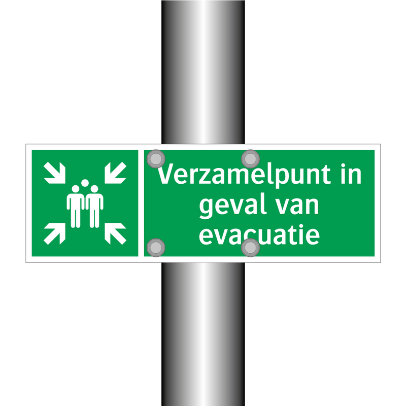 Verzamelpunt in geval van evacuatie