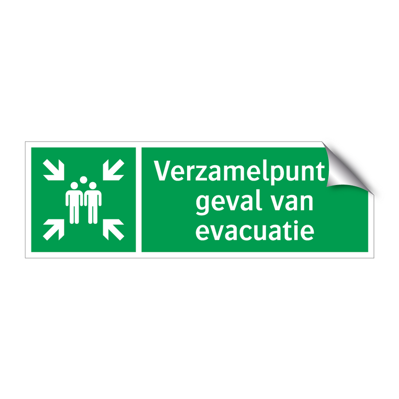 Verzamelpunt in geval van evacuatie