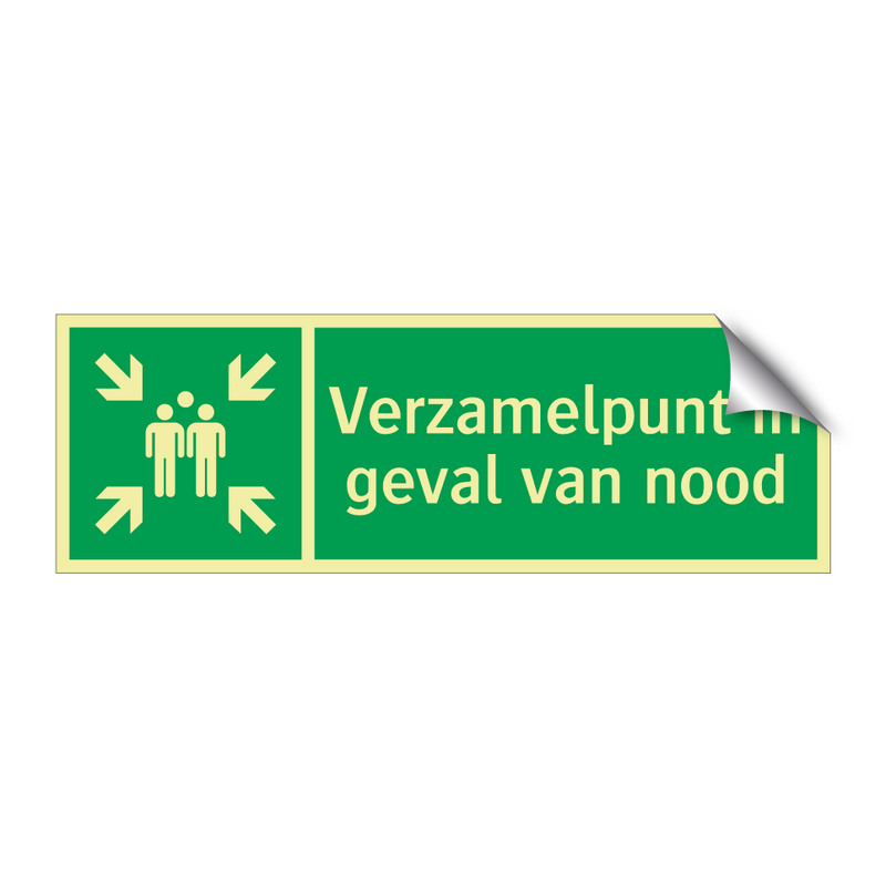 Verzamelpunt in geval van nood