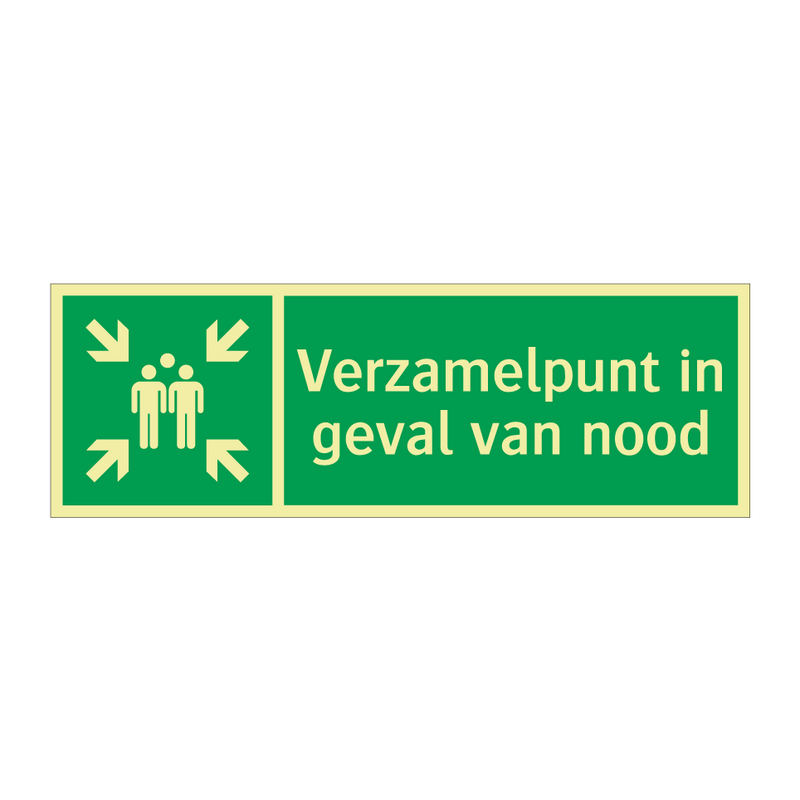 Verzamelpunt in geval van nood