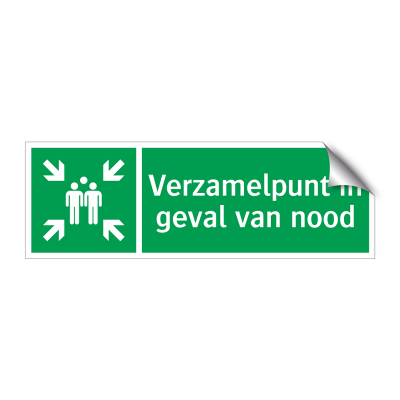 Verzamelpunt in geval van nood