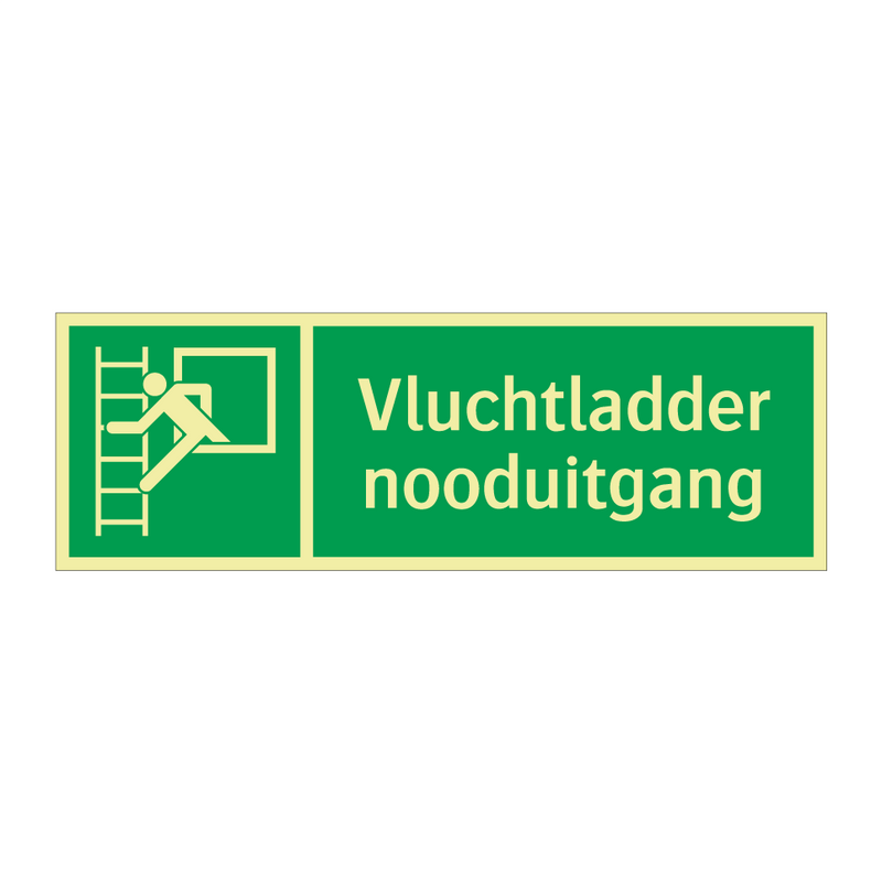 Vluchtladder nooduitgang