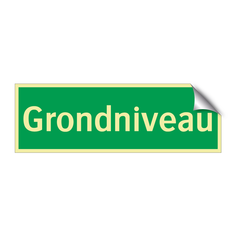 Grondniveau & Grondniveau & Grondniveau & Grondniveau