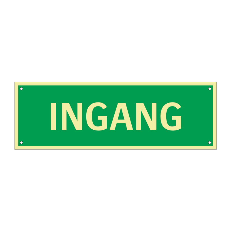 INGANG & INGANG & INGANG & INGANG