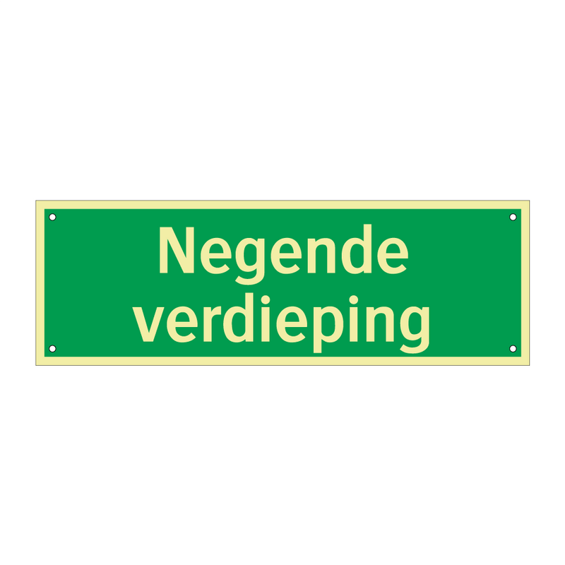 Negende verdieping