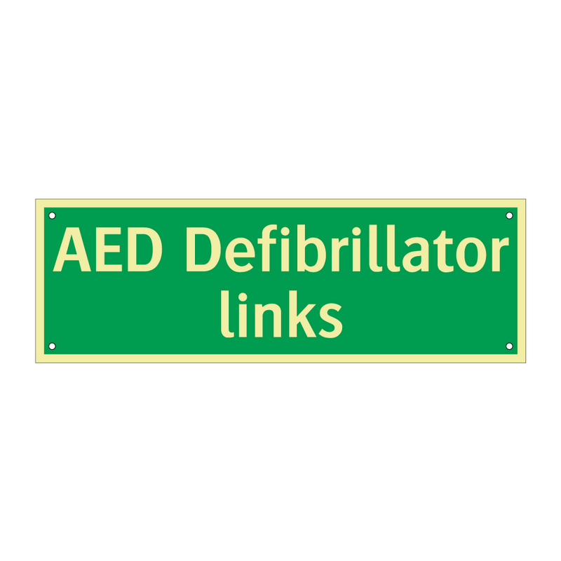 AED Defibrillator links