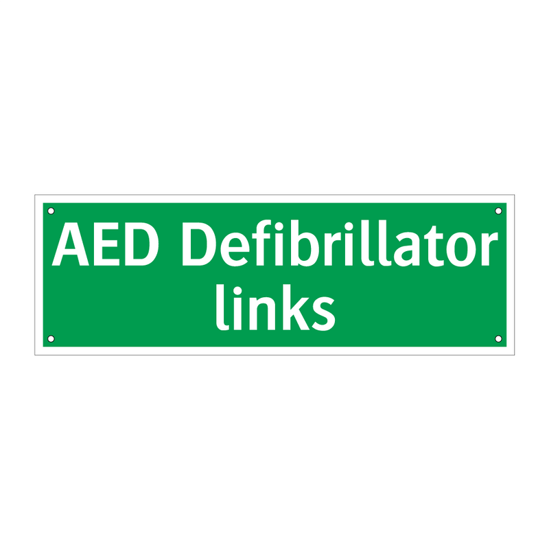 AED Defibrillator links