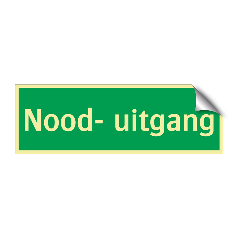 Nood- uitgang