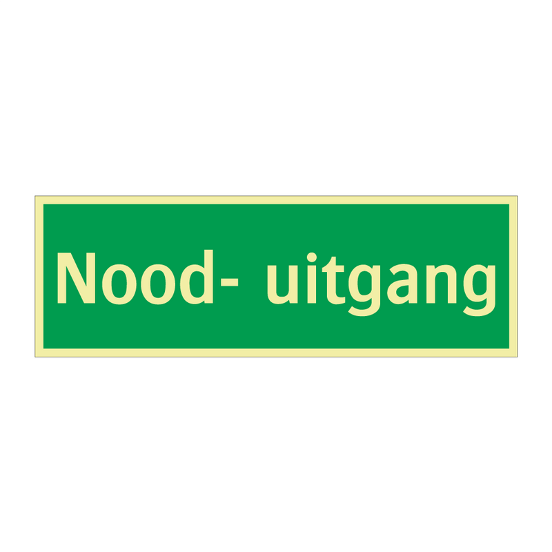 Nood- uitgang