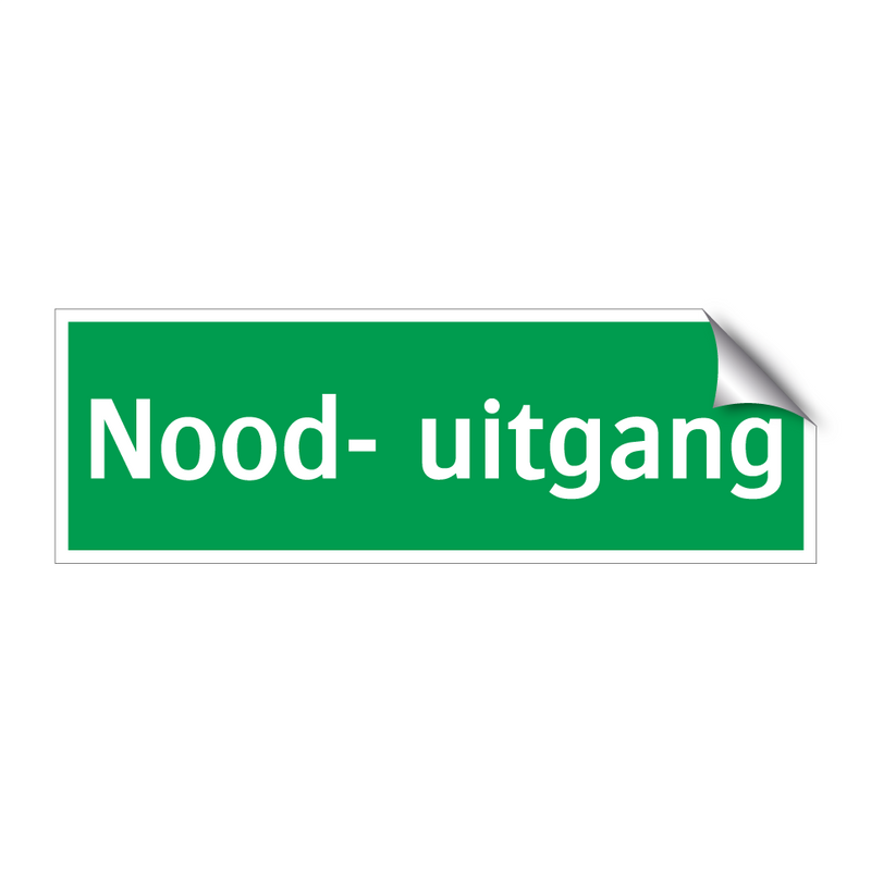 Nood- uitgang