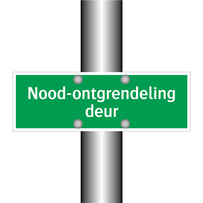 Nood-ontgrendeling deur