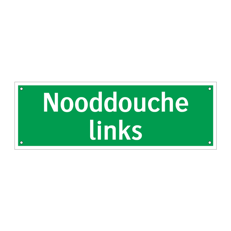 Nooddouche links