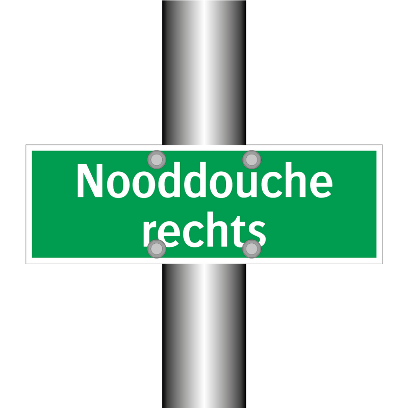 Nooddouche rechts