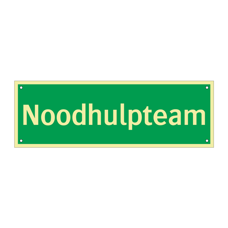 Noodhulpteam & Noodhulpteam & Noodhulpteam & Noodhulpteam