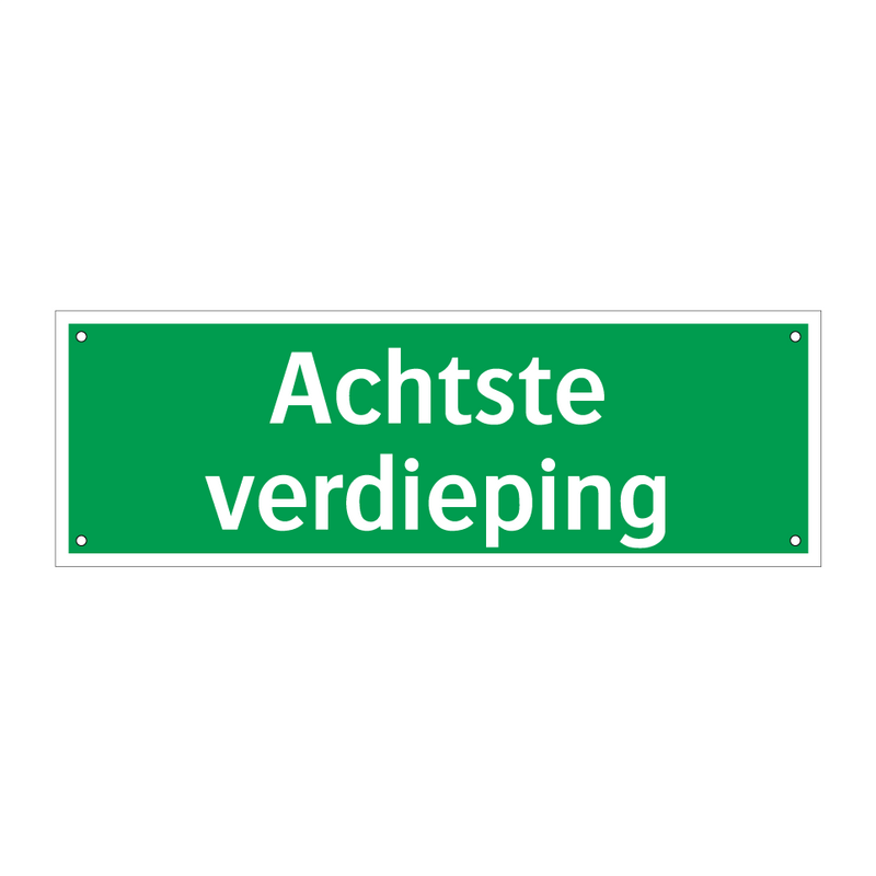 Achtste verdieping