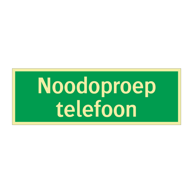 Noodoproep telefoon