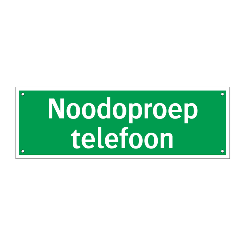 Noodoproep telefoon