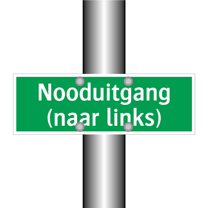 Nooduitgang (naar links)