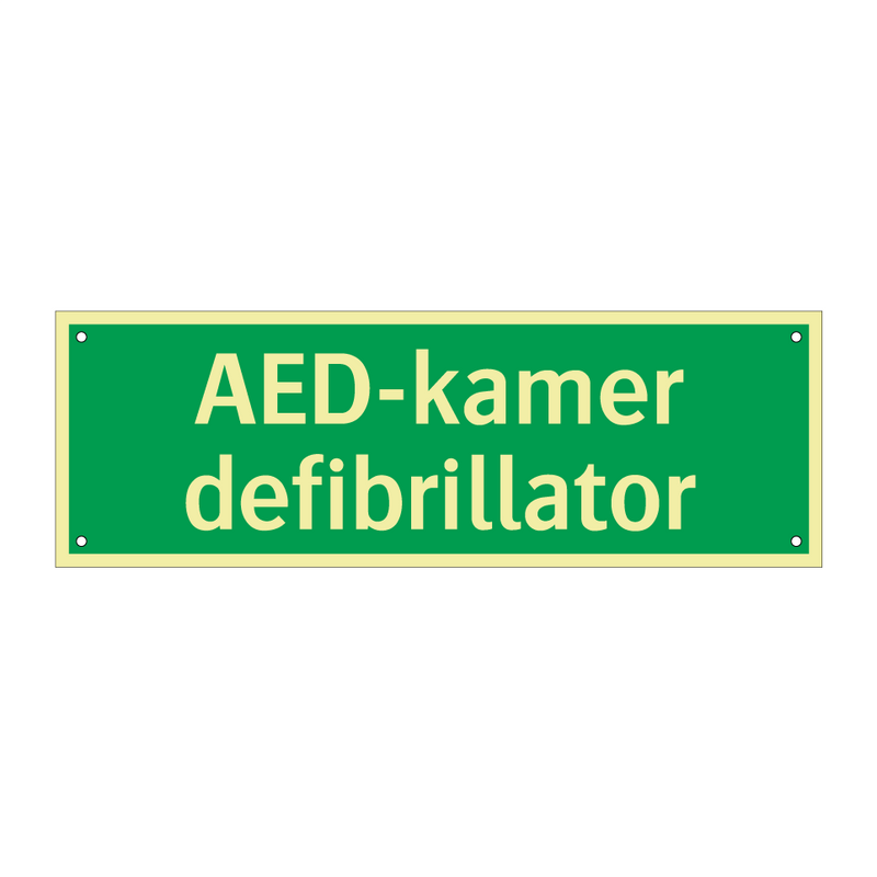 AED-kamer defibrillator