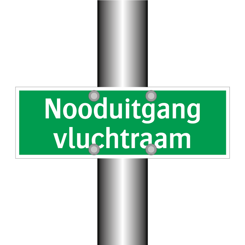 Nooduitgang vluchtraam