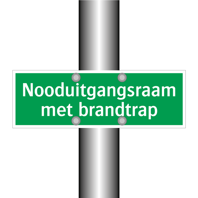 Nooduitgangsraam met brandtrap