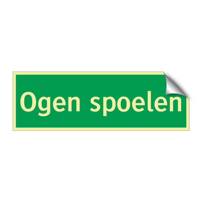 Ogen spoelen