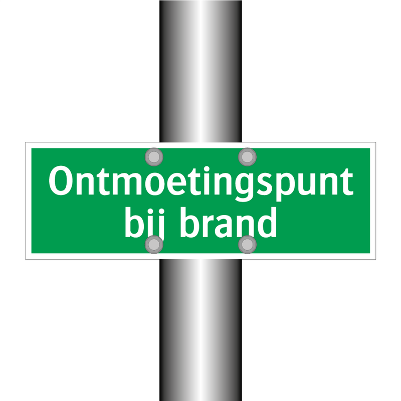 Ontmoetingspunt bij brand