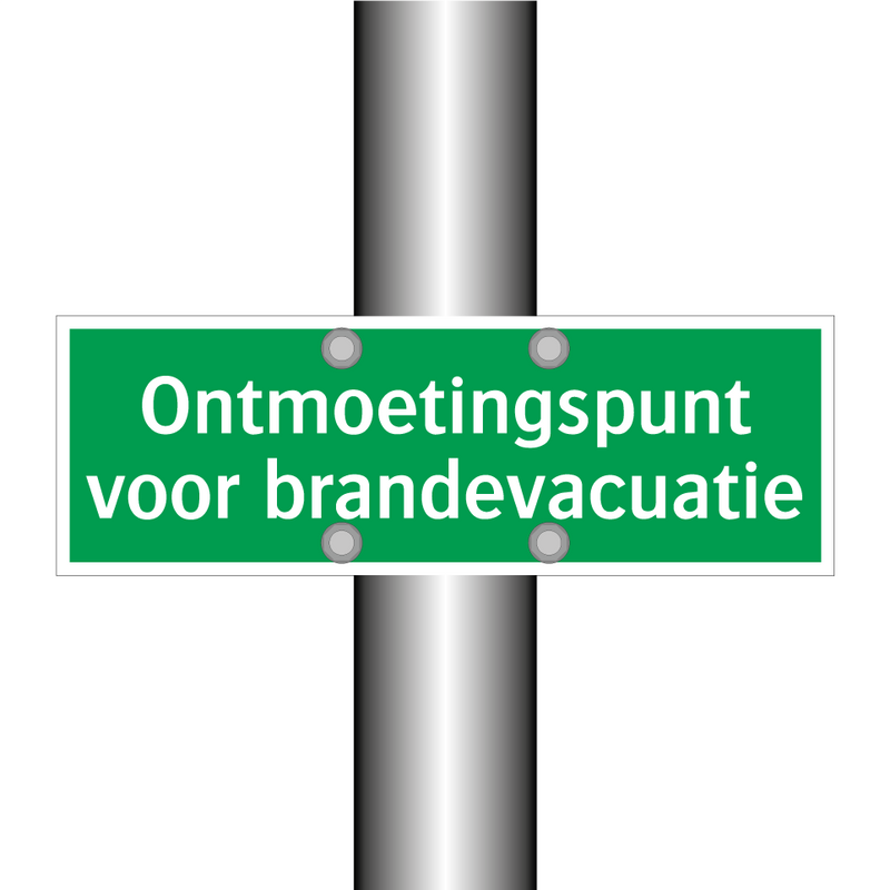 Ontmoetingspunt voor brandevacuatie