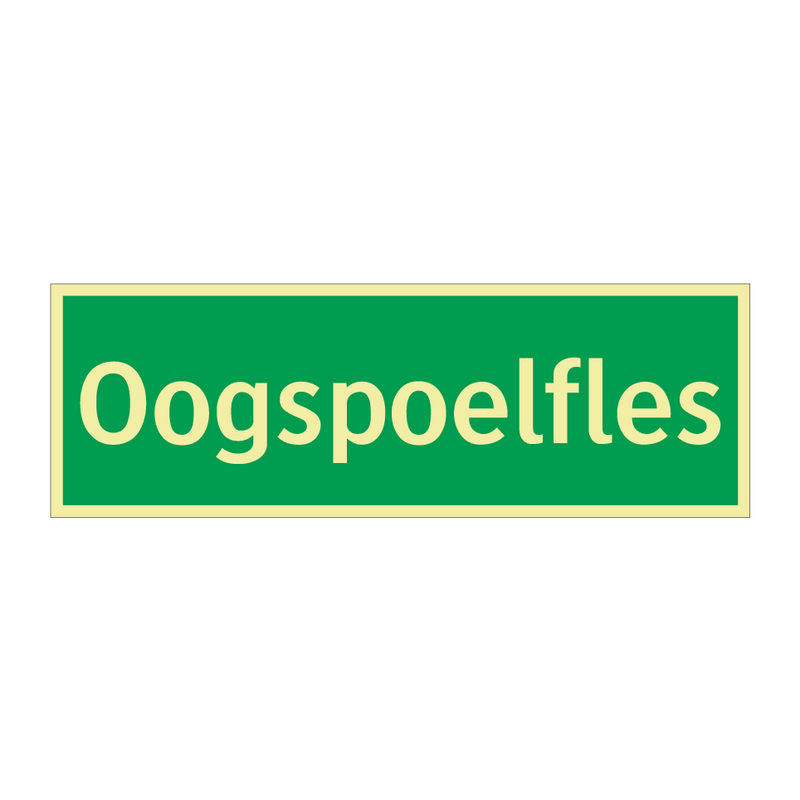 Oogspoelfles