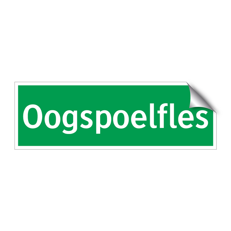 Oogspoelfles