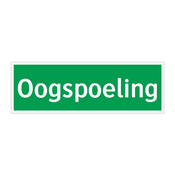 Oogspoeling