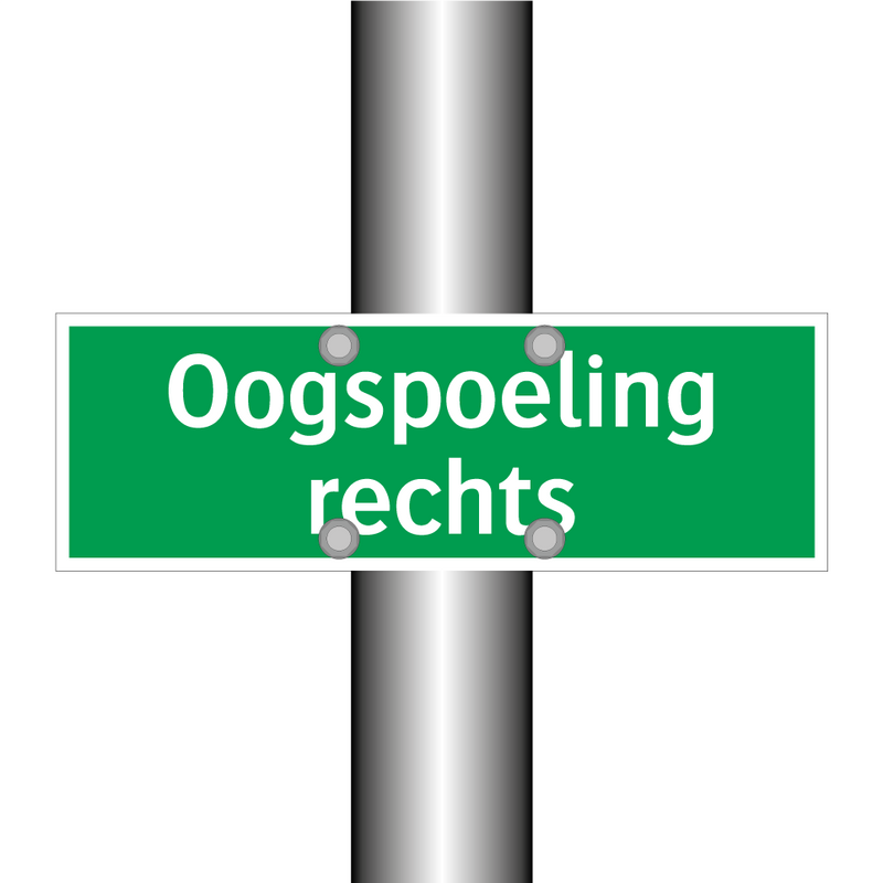 Oogspoeling rechts