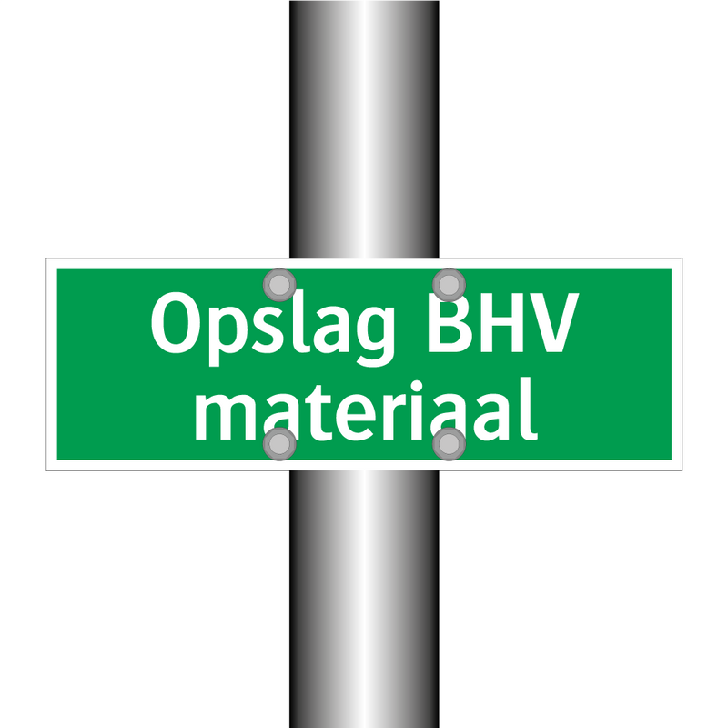 Opslag BHV materiaal