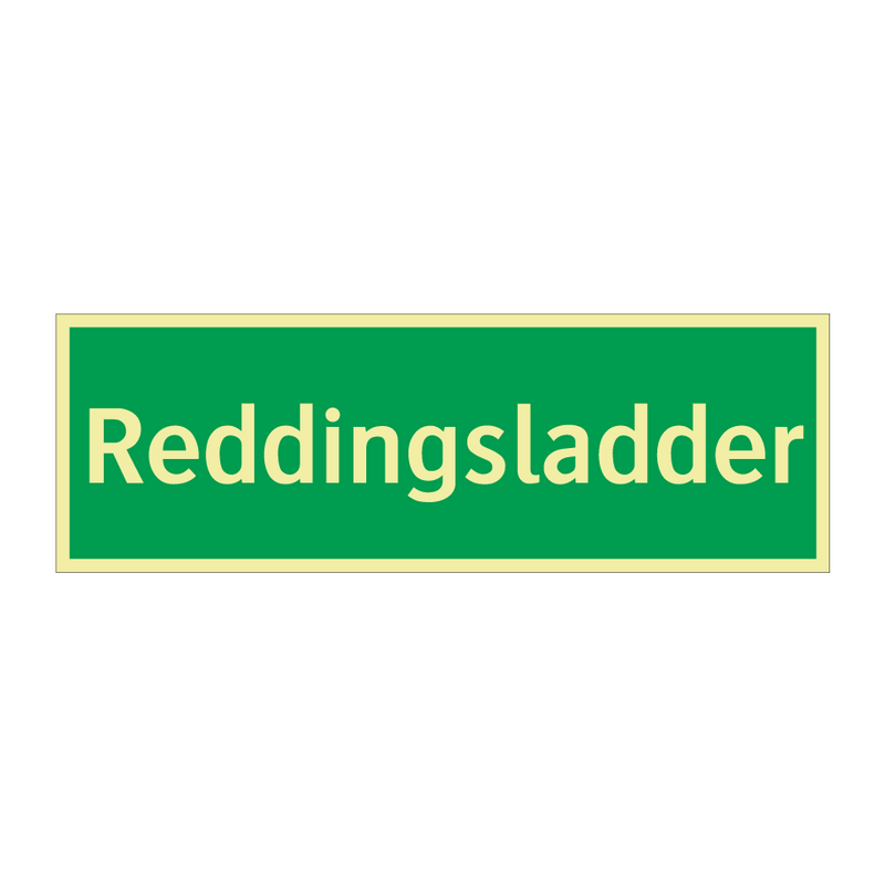 Reddingsladder