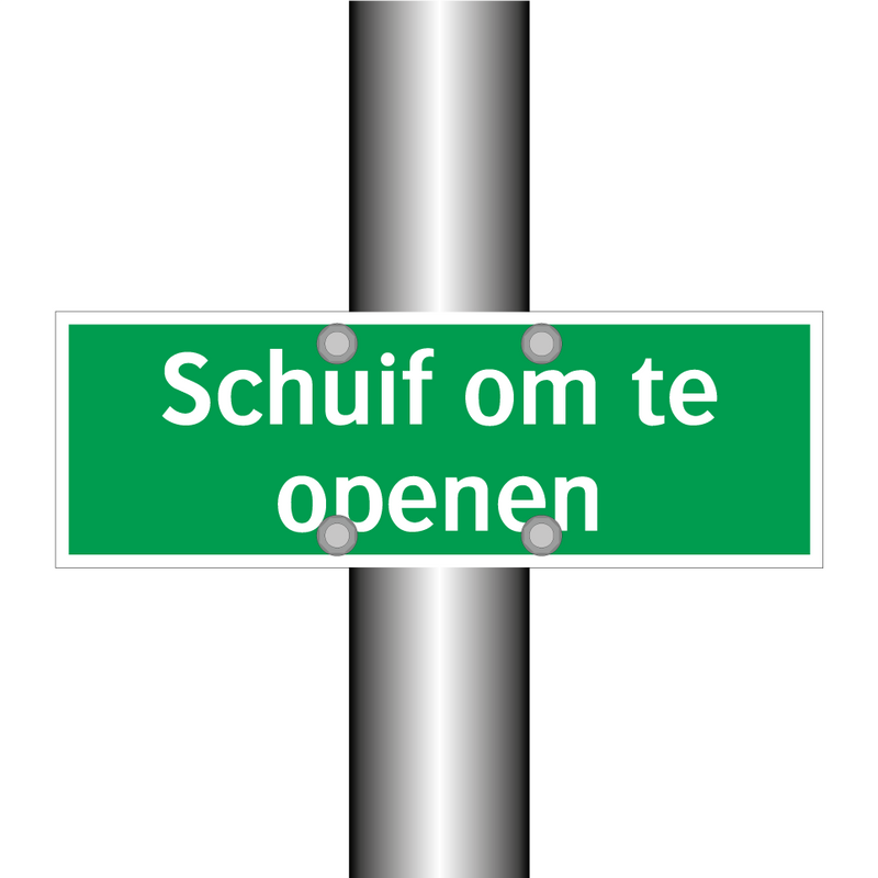 Schuif om te openen