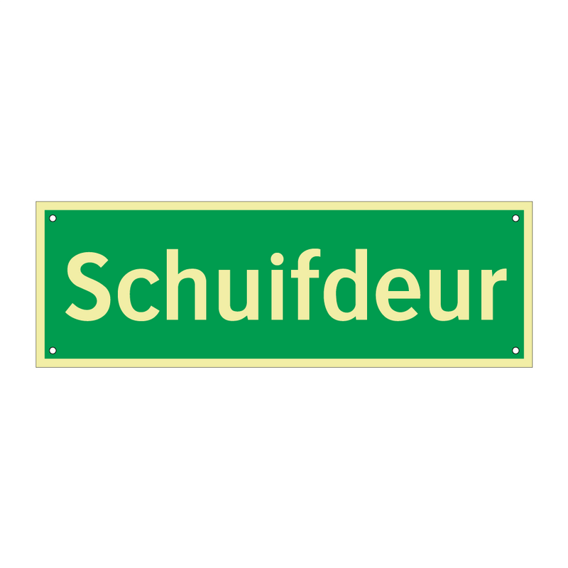 Schuifdeur