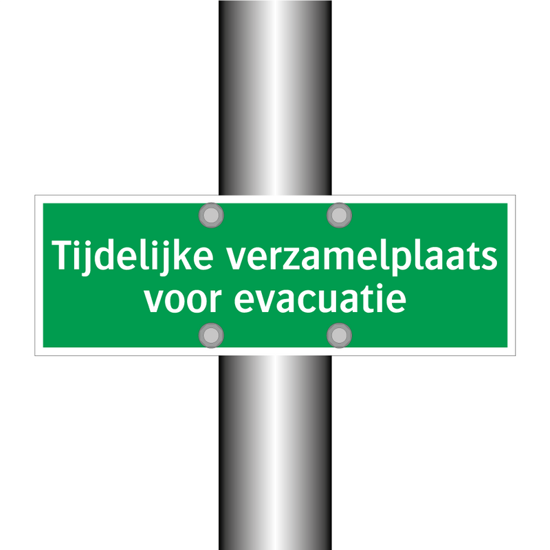 Tijdelijke verzamelplaats voor evacuatie