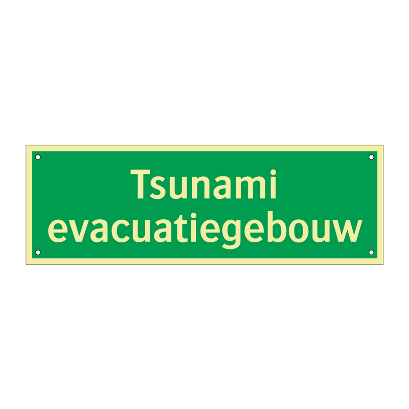 Tsunami evacuatiegebouw