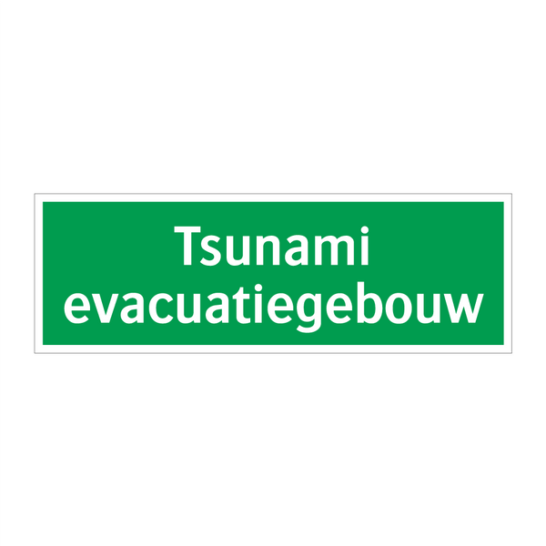 Tsunami evacuatiegebouw