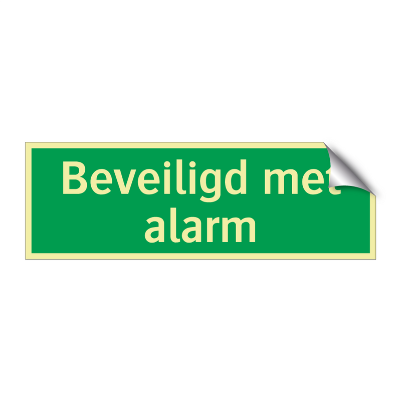 Beveiligd met alarm & Beveiligd met alarm & Beveiligd met alarm & Beveiligd met alarm