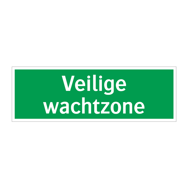 Veilige wachtzone