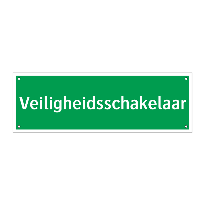 Veiligheidsschakelaar