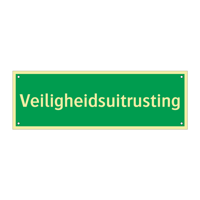 Veiligheidsuitrusting